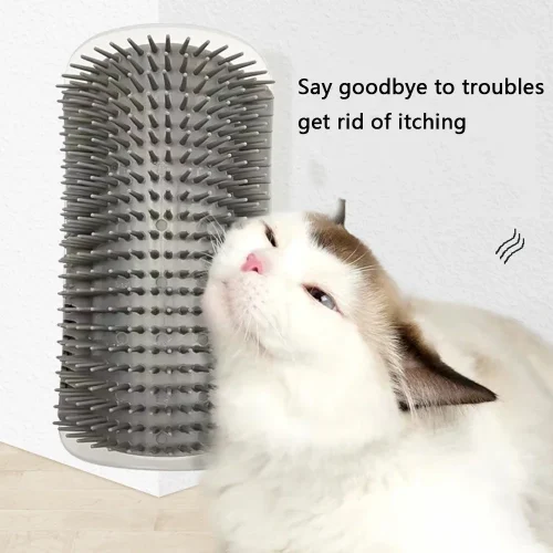 Cat Brush Comb With Catnip Wall Brush