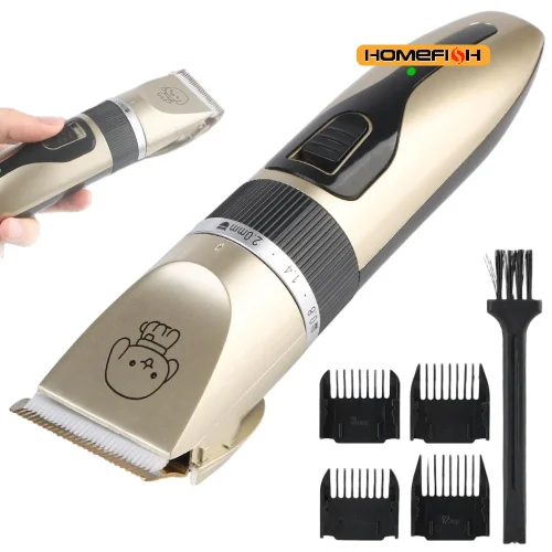 Pet Hair Clipper Trimmer Shaver Set