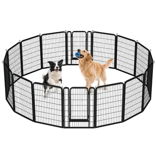 Dog Playpen Foldable with Door